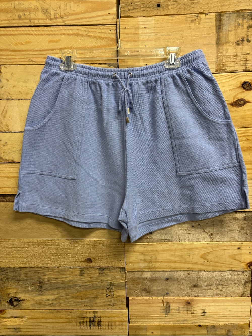 croft & barrow Light Blue Drawstring Athletic Shorts